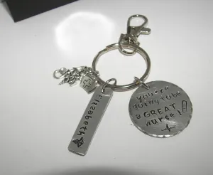 Your going to be a Great nurse  custom personalized hand stamped jewelry, gift for RN orLPN, Nurse grauation gifthandstamped jewelry