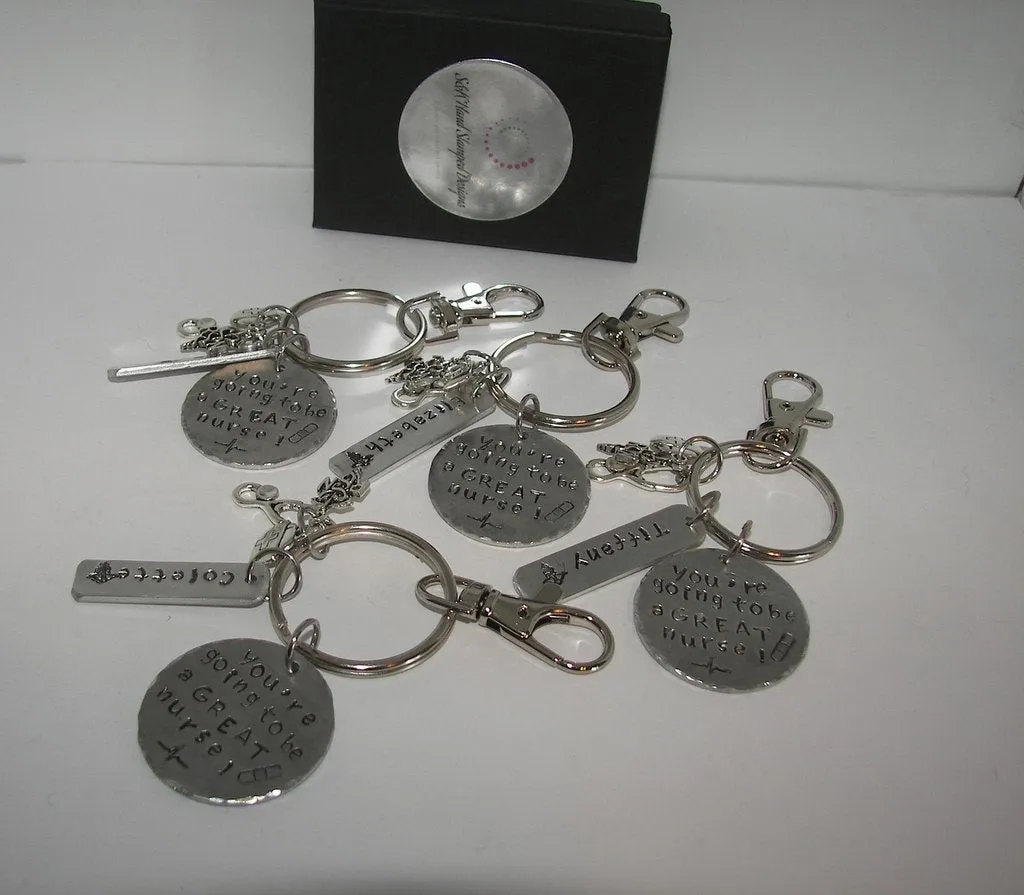 Your going to be a Great nurse  custom personalized hand stamped jewelry, gift for RN orLPN, Nurse grauation gifthandstamped jewelry