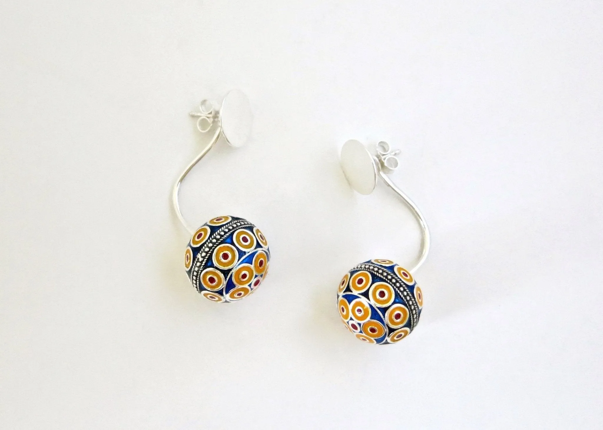 ZANE front-back (Moroccan) earrings