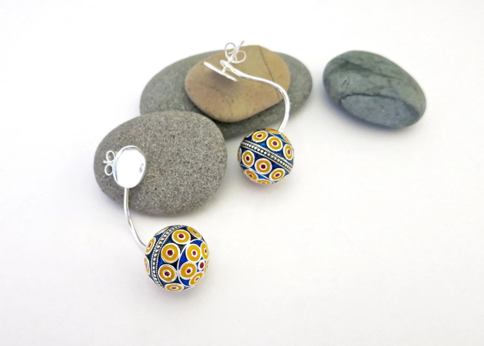 ZANE front-back (Moroccan) earrings