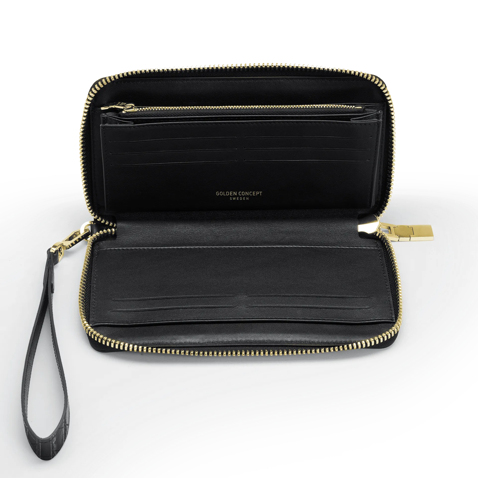 Zippy Wallet / Croco Embossed
