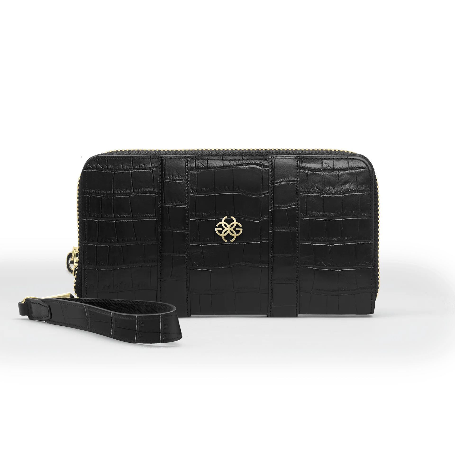 Zippy Wallet / Croco Embossed