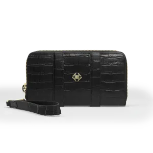 Zippy Wallet / Croco Embossed